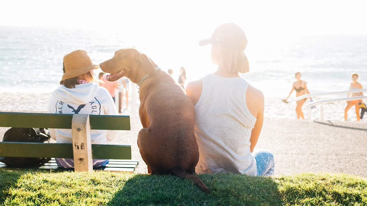 Family at Cottesloe beach — warm lifestyle scene